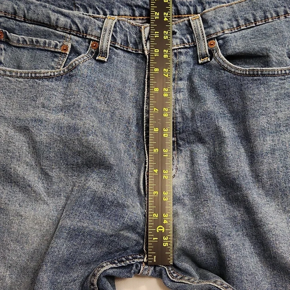 Levi's jeans 505 Regular fit straight men's 36x30‎ blue denim red tab